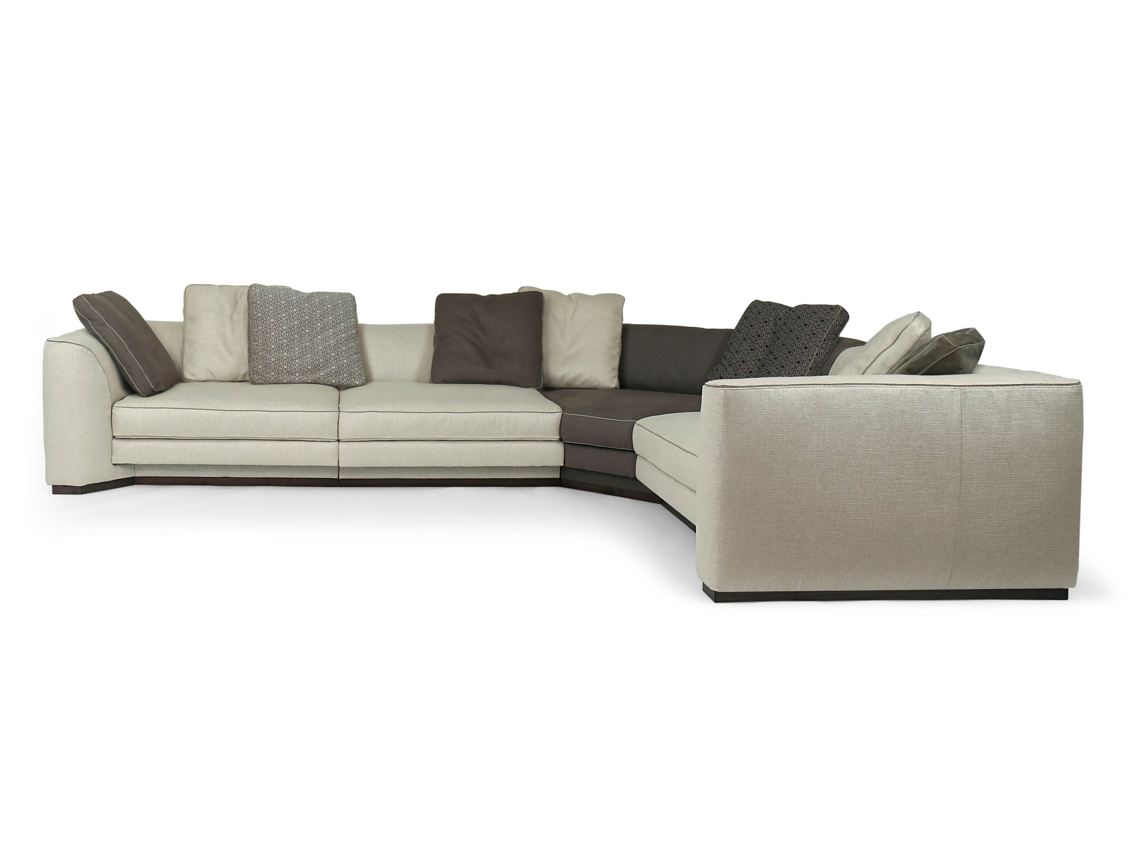 Угловой диван из ткани Borzalino Franklin ARCH-00083609