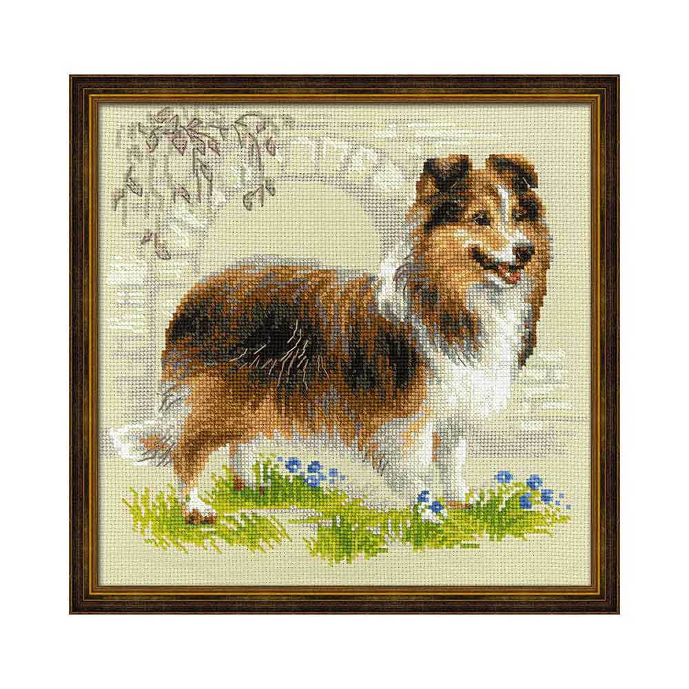 1710 Набор для вышивания Шелти 25 х 25 см RIOLIS Сотвори Сама 