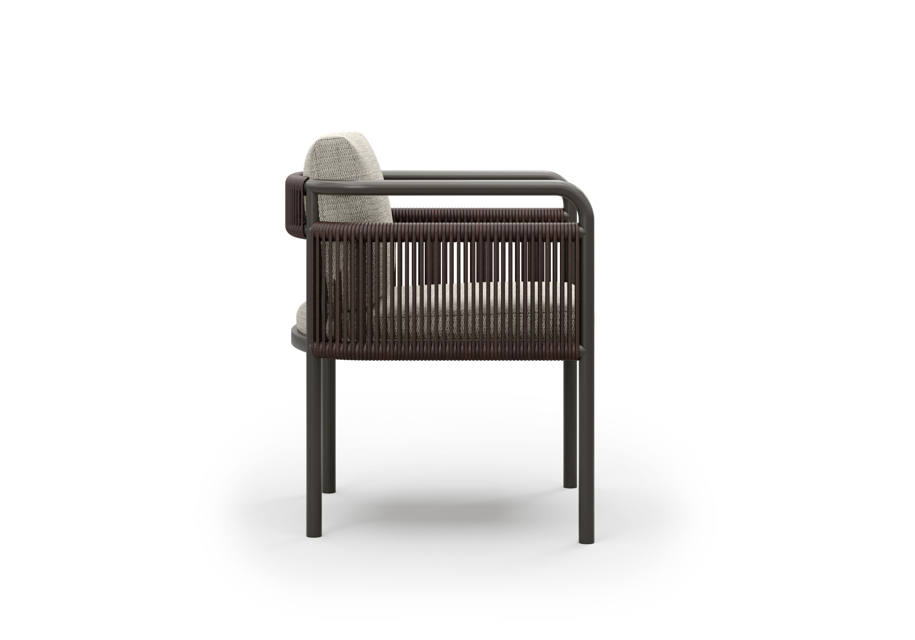 Тканевый садовый стул с подлокотниками SNOC ссылка ARCH-00045731 - Вид №7