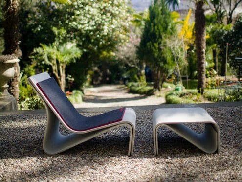 Бетонный низкий садовый столик SWISSPEARL дизайн ARCH-00086128 - Вид №10