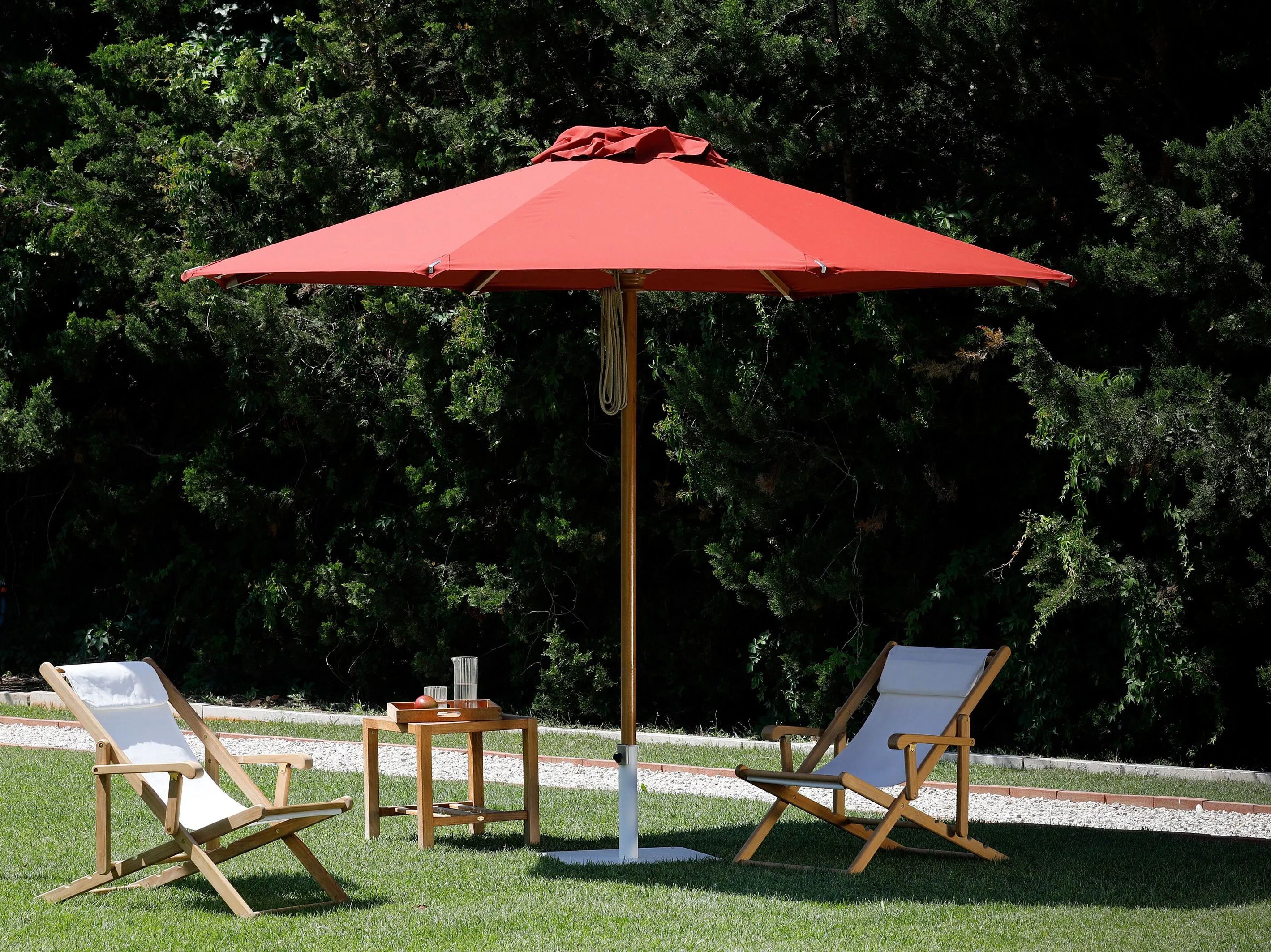 Алюминиевый круглый поворотный зонтик Unopiù LIPARI ARCH-00048214