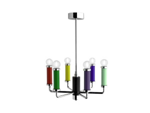 Металлический светодиодный подвесной светильник