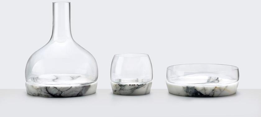 NUDE Хрустальная чаша с мраморным основанием Chill sun-id-1425722 - Вид №4