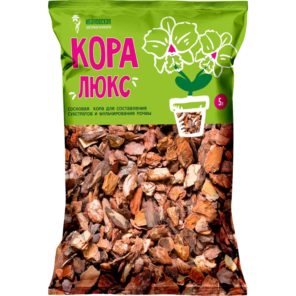 84495419 Кора ангарской сосны Люкс 5 л STLM-0959791 Santreyd  - Вид №1