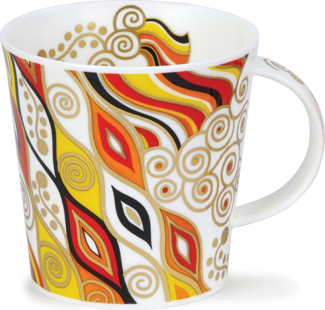 10643467 Dunoon Кружка Dunoon "Кернгорм.Фантастико" 480мл (оранжевая) Фарфор костяной 