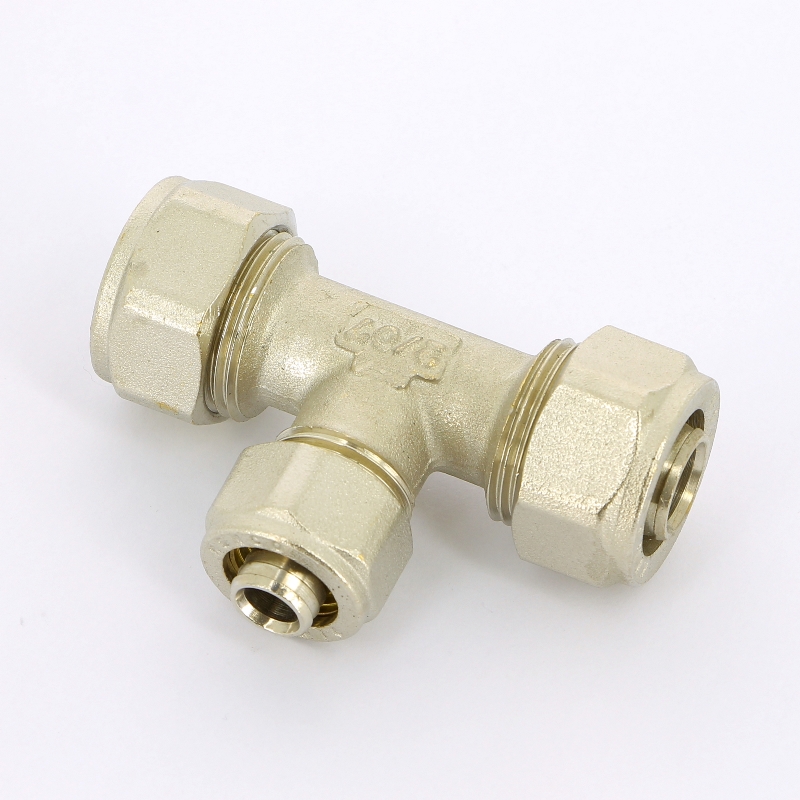 Тройник обжим редукционный HENCO 20х16х20 28201620 - Вид №3