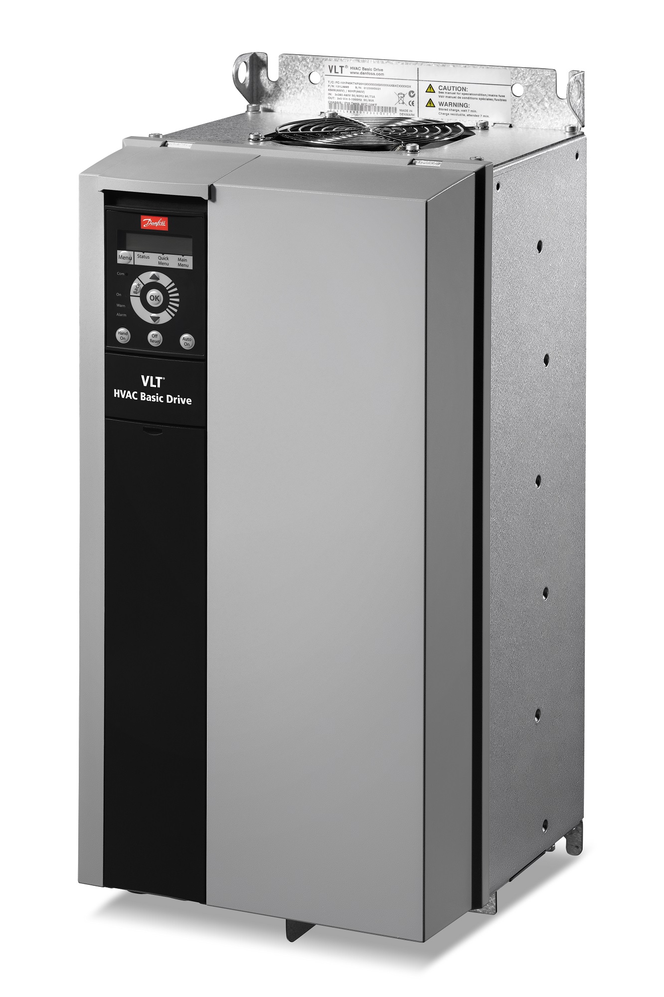 Danfoss VLT HVAC Drive Basic FC 101 — экономичные преобразователи частоты для инженерных систем зданий мощностью от 0,37 до 90 кВт FC-101P75KT4P20H2XXXXXXSXXXXAXBXCXXXXDX 131L9909  - Вид №7