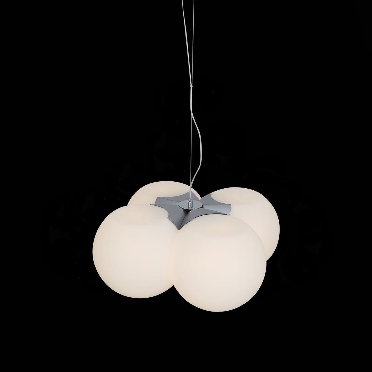 Подвесная люстра ST Luce Orbe SL809.503.04 ST LUCE ДИЗАЙНЕРСКИЕ, ORBE, ШАР 108699 Белый  - Вид №2