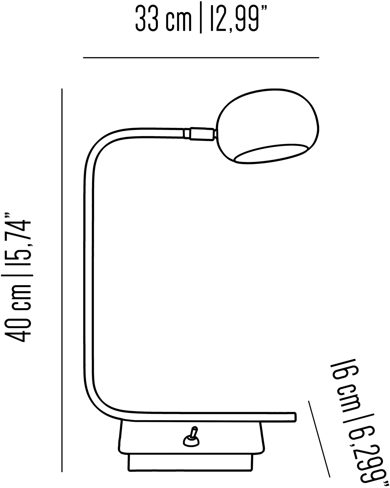 Il Bronzetto Настольная лампа из латуни с фиксированным кронштейном Blossom Tul_03 - Вид №1