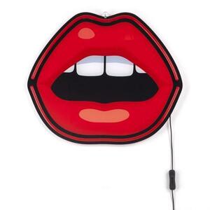 Лампа настенная неоновая Mouth