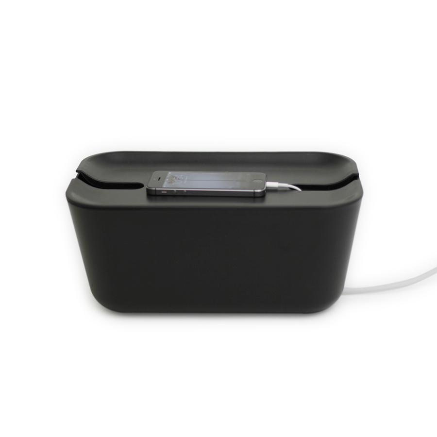 Органайзер черный для проводов средний Hideaway BOSIGN  00-3872108 Черный  - Вид №2