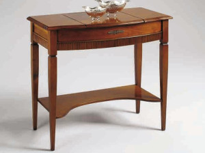 Шкаф для туалетных принадлежностей из массива дерева