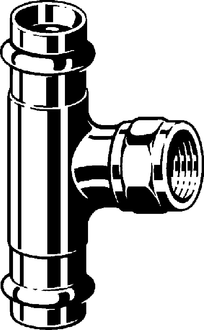 Viega Тройник Profipress G 2617.2 (361341) 361 341 - Вид №1