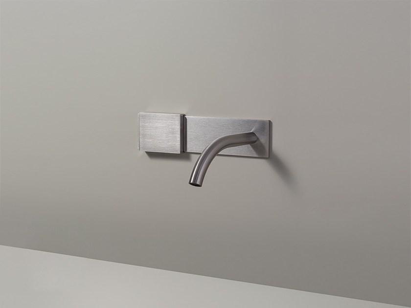 Ceadesign Смеситель для умывальника из нержавеющей стали с гидропрогрессией настенный Regolo Reg 02 - Вид №5