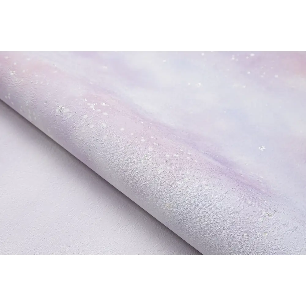 WALLSECRET Milky Way: Розовые флизелиновые обои с эффектом звёздного неба 87209327 STLM-1332675 - Вид №3