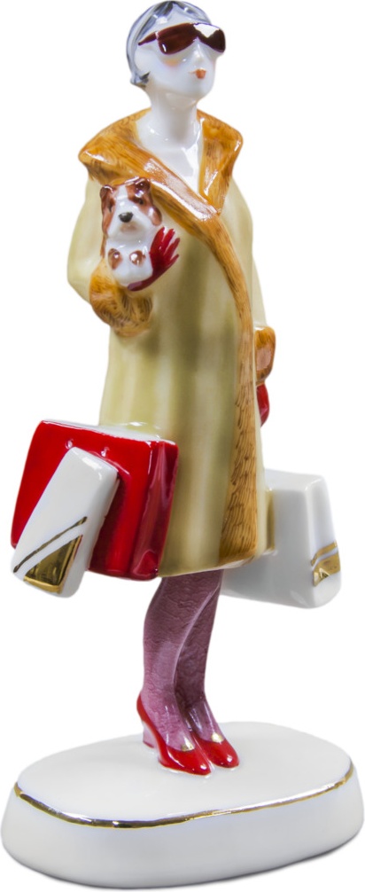 10666545 RUPOR manufactory Скульптура Rupor Гламур 18см, фарфор Фарфор 