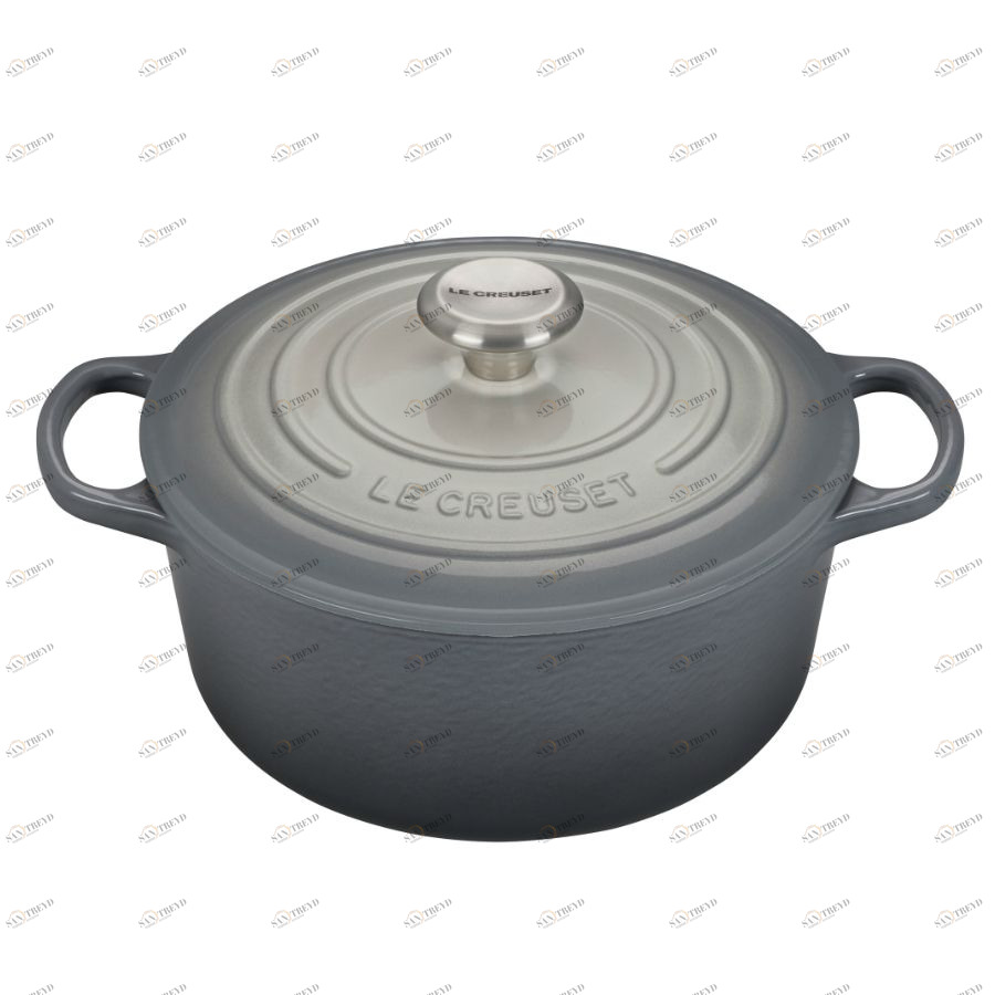 Кастрюля чугунная Le Creuset, Ø24 см, серая 21177246844430