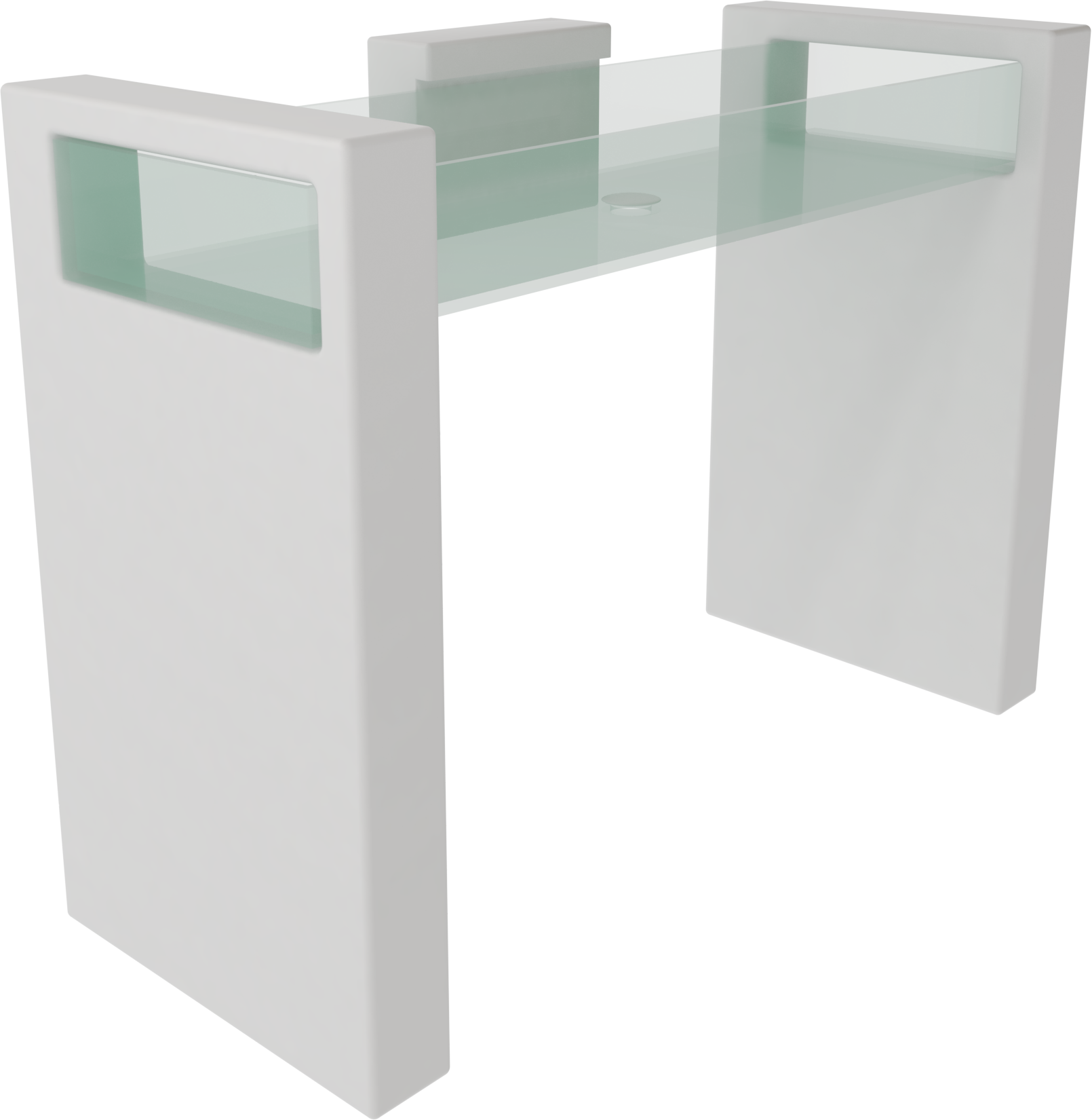 GLLACOL120BW1 Напольная раковина стоящая GSG CERAMIC GLASS