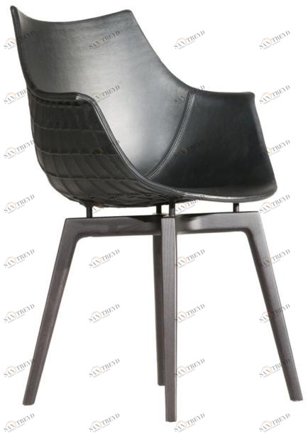 Driade Кожаное кресло с подлокотниками Meridiana sun-id-1433407