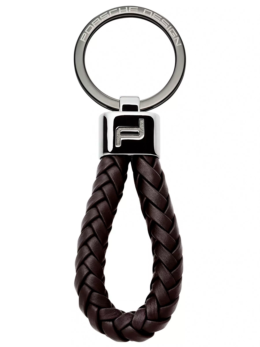 OKY08807.099 Брелок для ключей OKY08807 Keyring Leather Cord Porsche Design Key Holders 