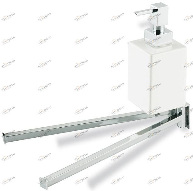 Stilhaus Дозатор мыла / полотенцедержатель из хромированной латуни Urania U18d Stil Haus