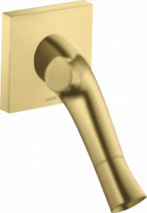 12015950 Смеситель для раковины, 2 ручки, скрытого монтажа, настенный, с изливом 187 мм AXOR STARCK ORGANIC