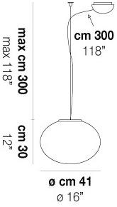 Vetreria Vistosi Подвесной светильник из дутого стекла Lucciola sun-id-1430926 - Вид №8