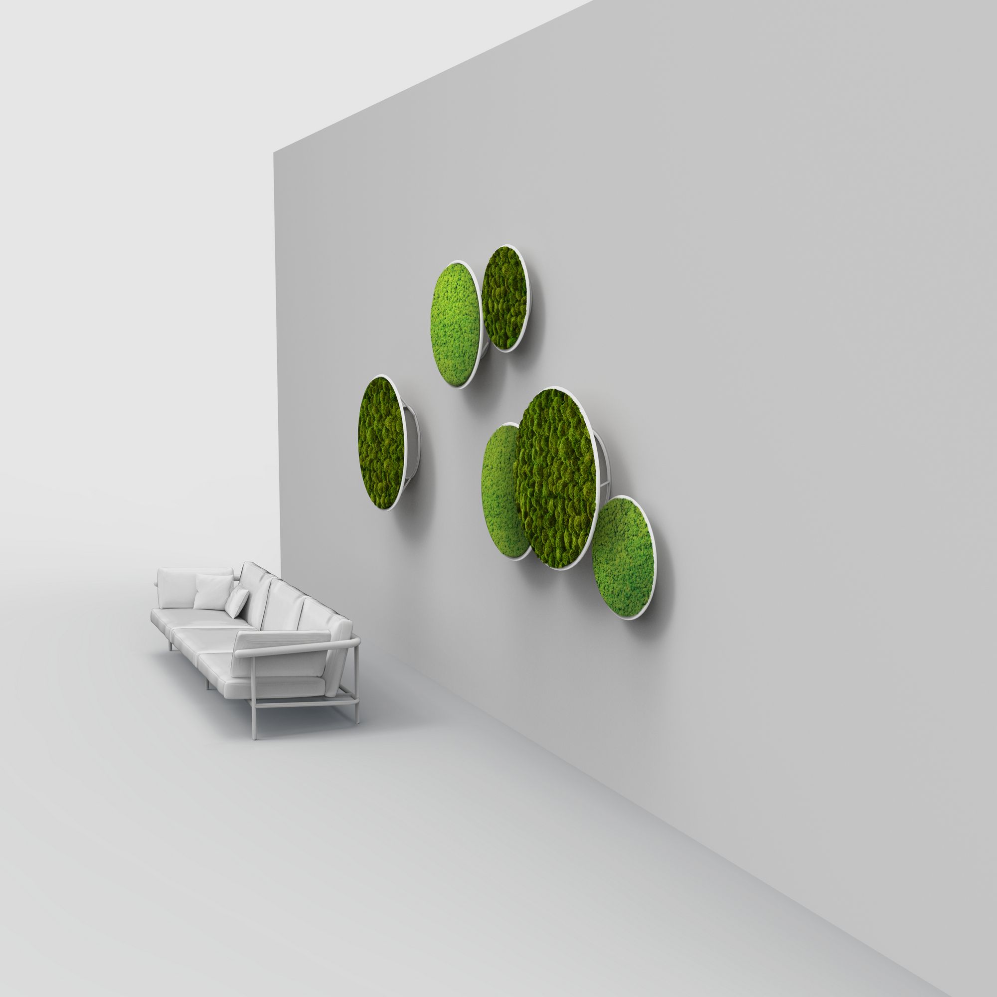 Растительная картина в стабилизированных растениях GREENMOOD G-Line ARCH-00117298 - Вид №7