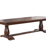 HT222 Монастырский обеденный стол ijlbrown  - Вид №6