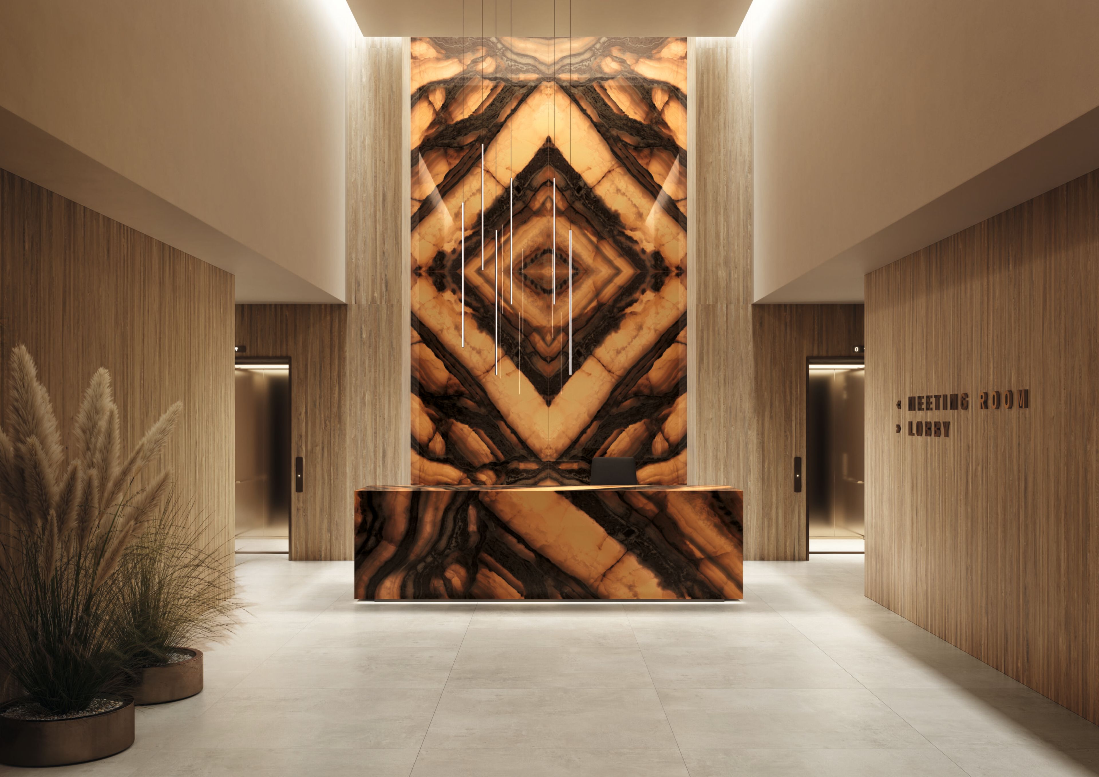 Столешница из керамогранита с мраморным эффектом CERAMICA FONDOVALLE MYTOP ARCH-00065924 - Вид №1