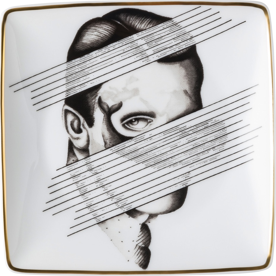 10640512 Rosenthal Блюдо малое квадратное Rosenthal Чилла Мареа 12см, фарфор Фарфор 