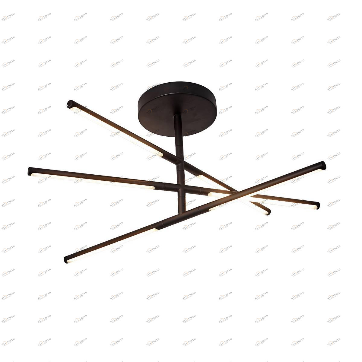 Потолочный светодиодный светильник черный Ralio SL1580.403.03 ST LUCE RALIO 00-3890680 Черный 