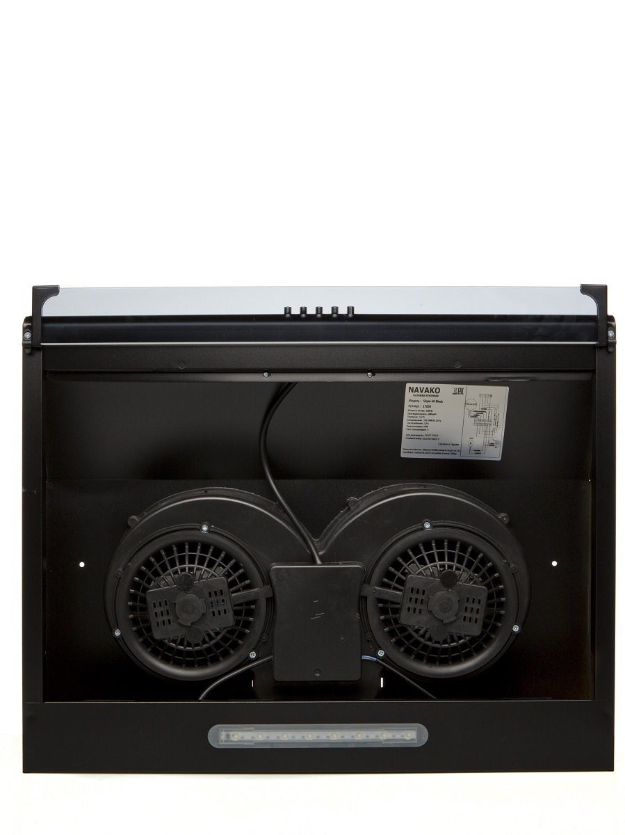 Вытяжка козырьковая Slope 60 Black NAVAKO 17054 - Вид №3