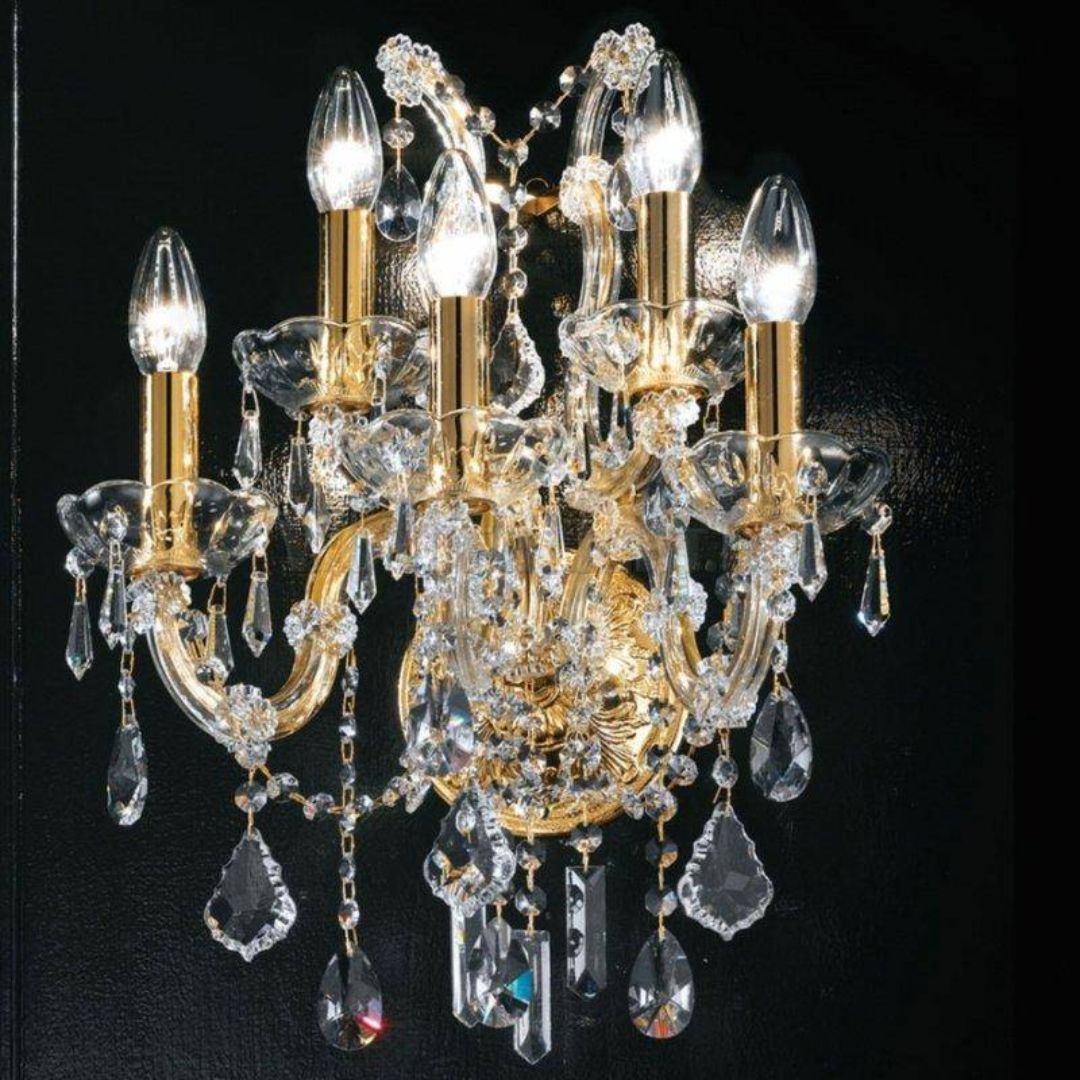 Masiero VE 940 A5 HALF CUT GLASS бра Maria teresa 114555 - Вид №1