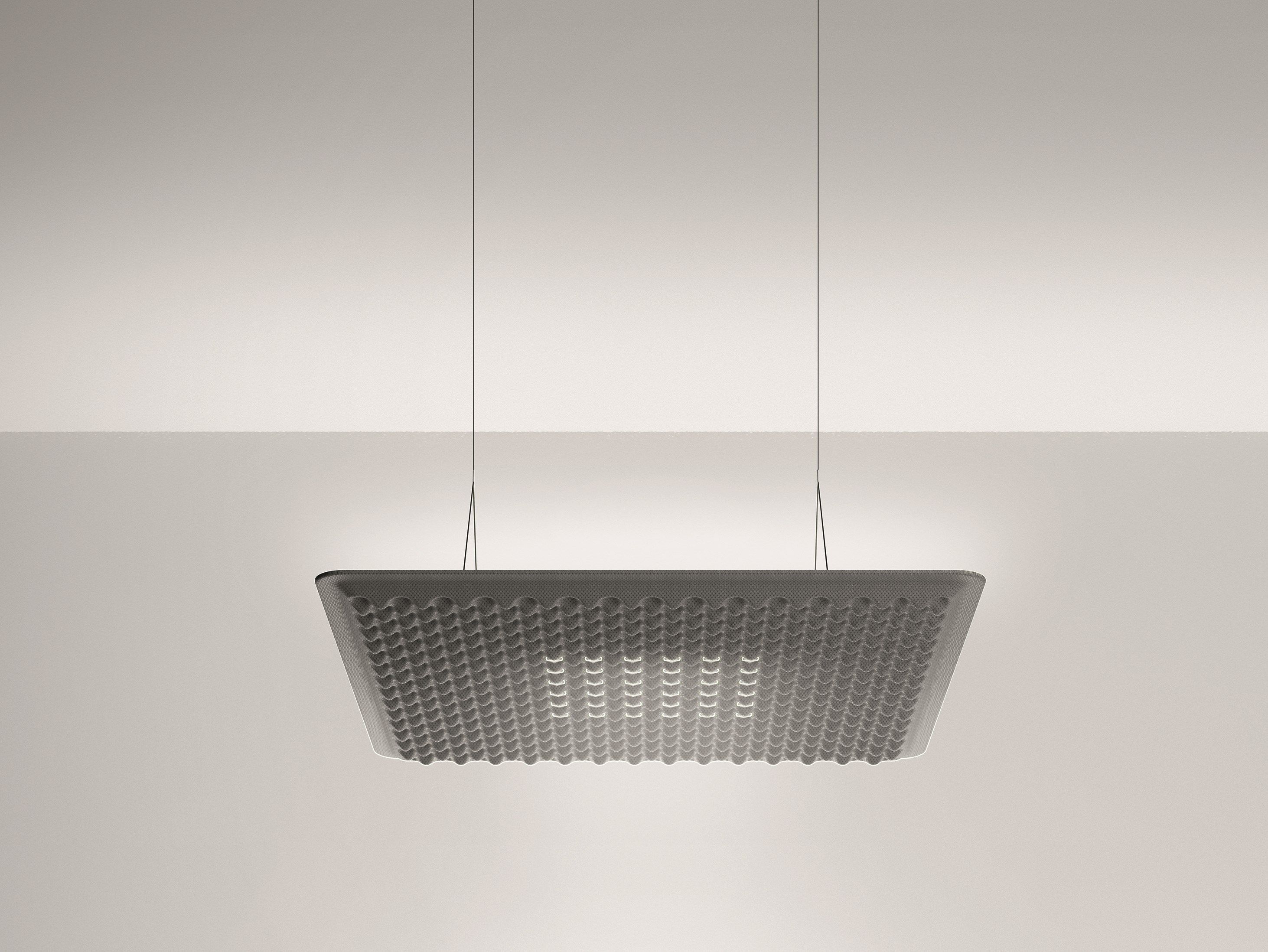 Акустическая подвесная панель / тканевая подвесная лампа Artemide Eggboard ARCH-00091720