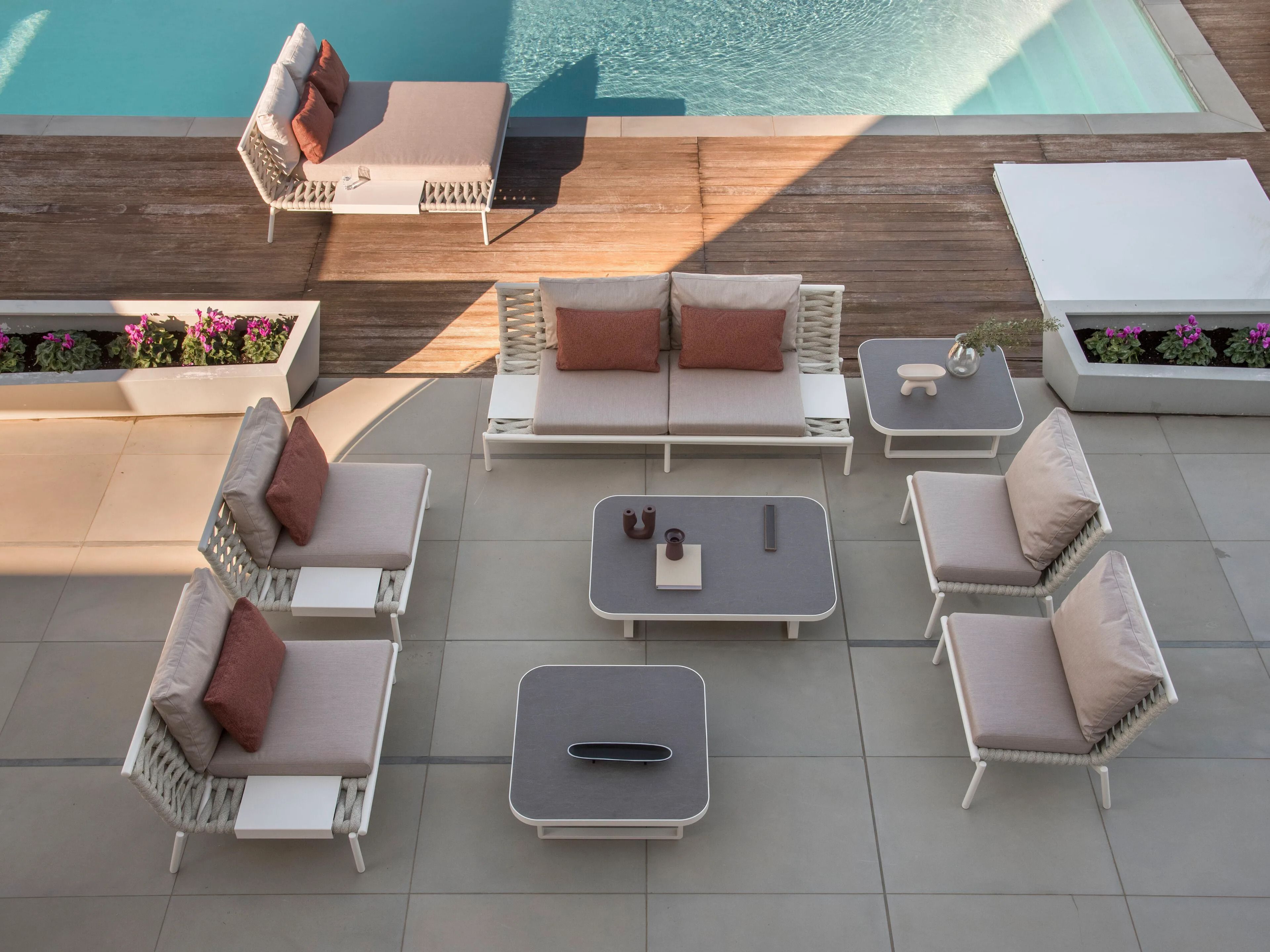 Алюминиевое садовое кресло с порошковым покрытием 10Deka Naida ARCH-00078119 - Вид №1