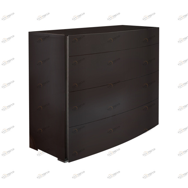 Комод с 4 ящиками коричневый Giggle ESF ДИЗАЙНЕРСКИЕ, КОМОДЫ GIGGLE 043944 Венге 