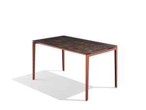 Прямоугольный стальной стол с порошковым покрытием