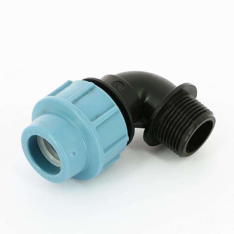 Угол обжим-Н для труб ПНД UNIDELTA 25х1" 1008025004 - Вид №1