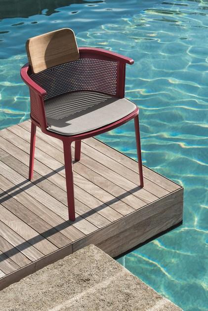 Ethimo Штабелируемый садовый стул из алюминия Nicolette Nipdim__t - Вид №7