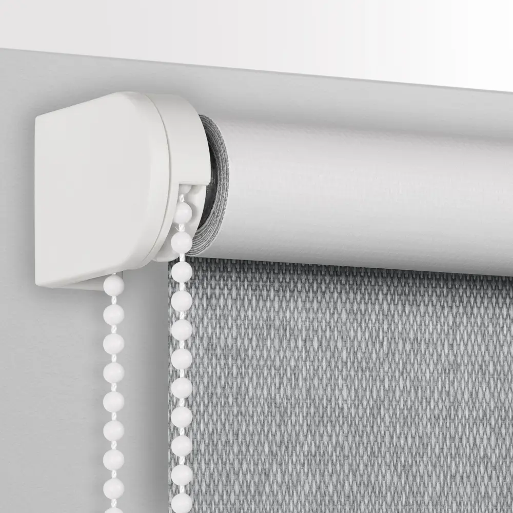 Штора рулонная блэкаут Dublin 140x175 см серая PRAKTO STLM-2004769 - Вид №1
