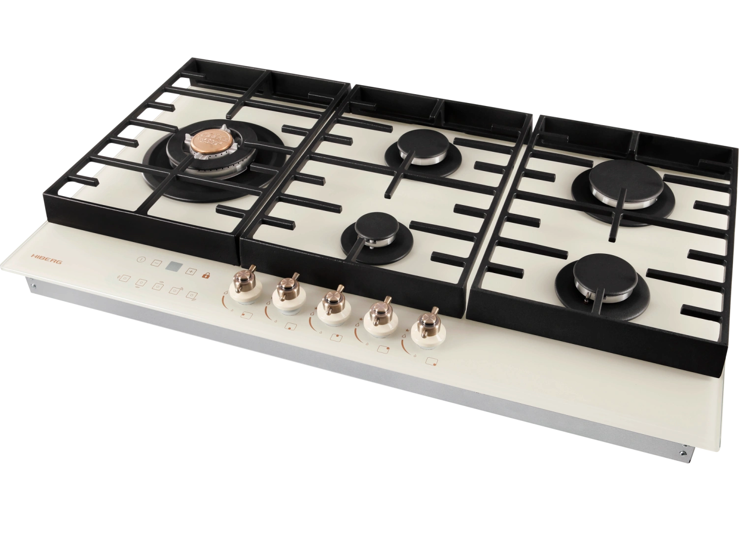 9238402 Газовая варочная поверхность HIBERG VM 9155 Y STDN-0018342 - Вид №3