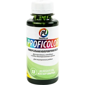 Колеровочная паста Profilux №13 100 гр цвет зелёная ель 14714389 STLM-2115643