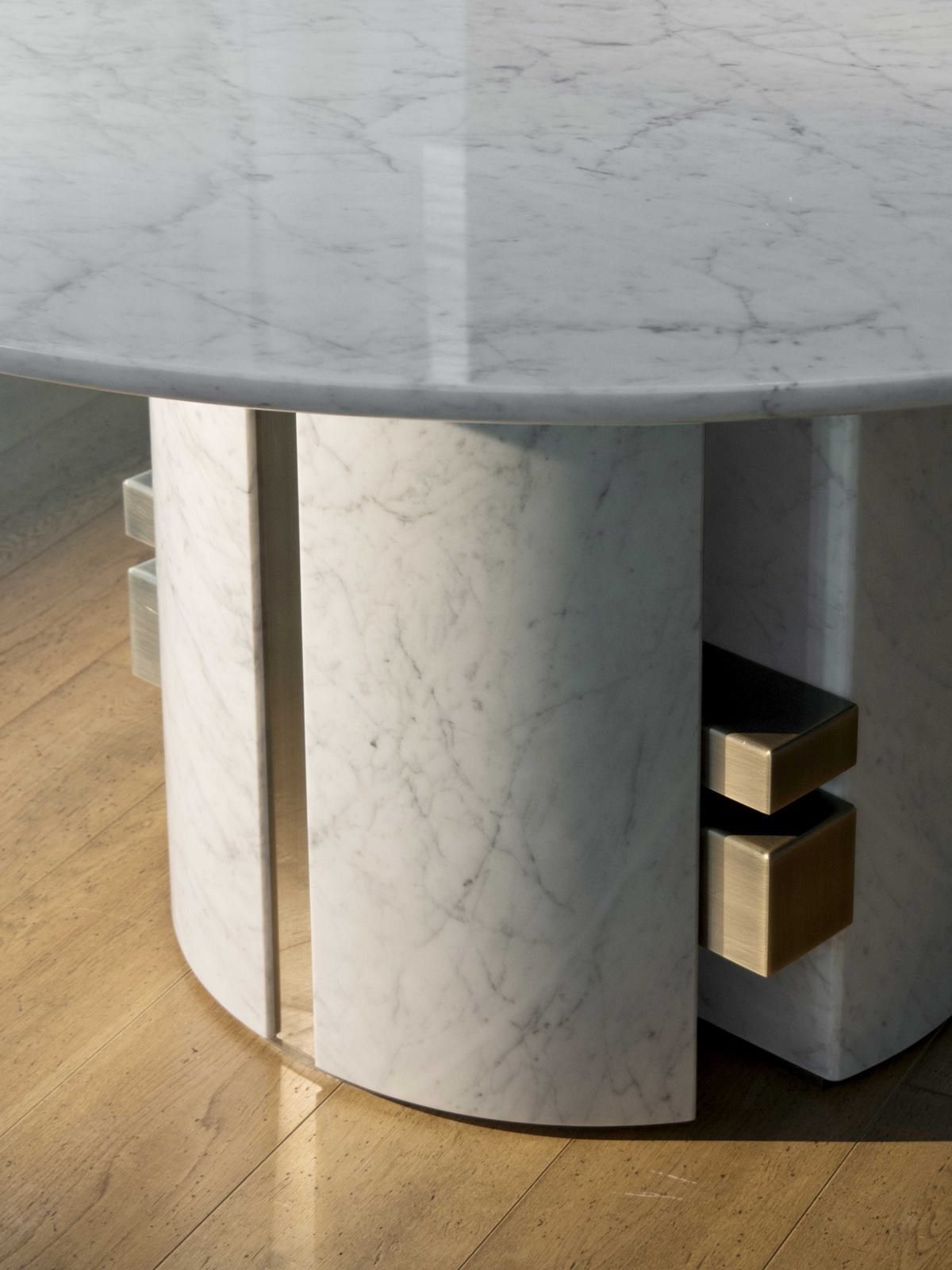 Круглый мраморный обеденный стол Capital Collection Геркулес ARCH-00087588 - Вид №13