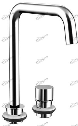 Emco Bad Смеситель для умывальника на 2 отверстия sun-id-1364473