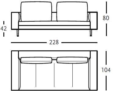 Zanotta Съемный диван sun-id-1495672 - Вид №5