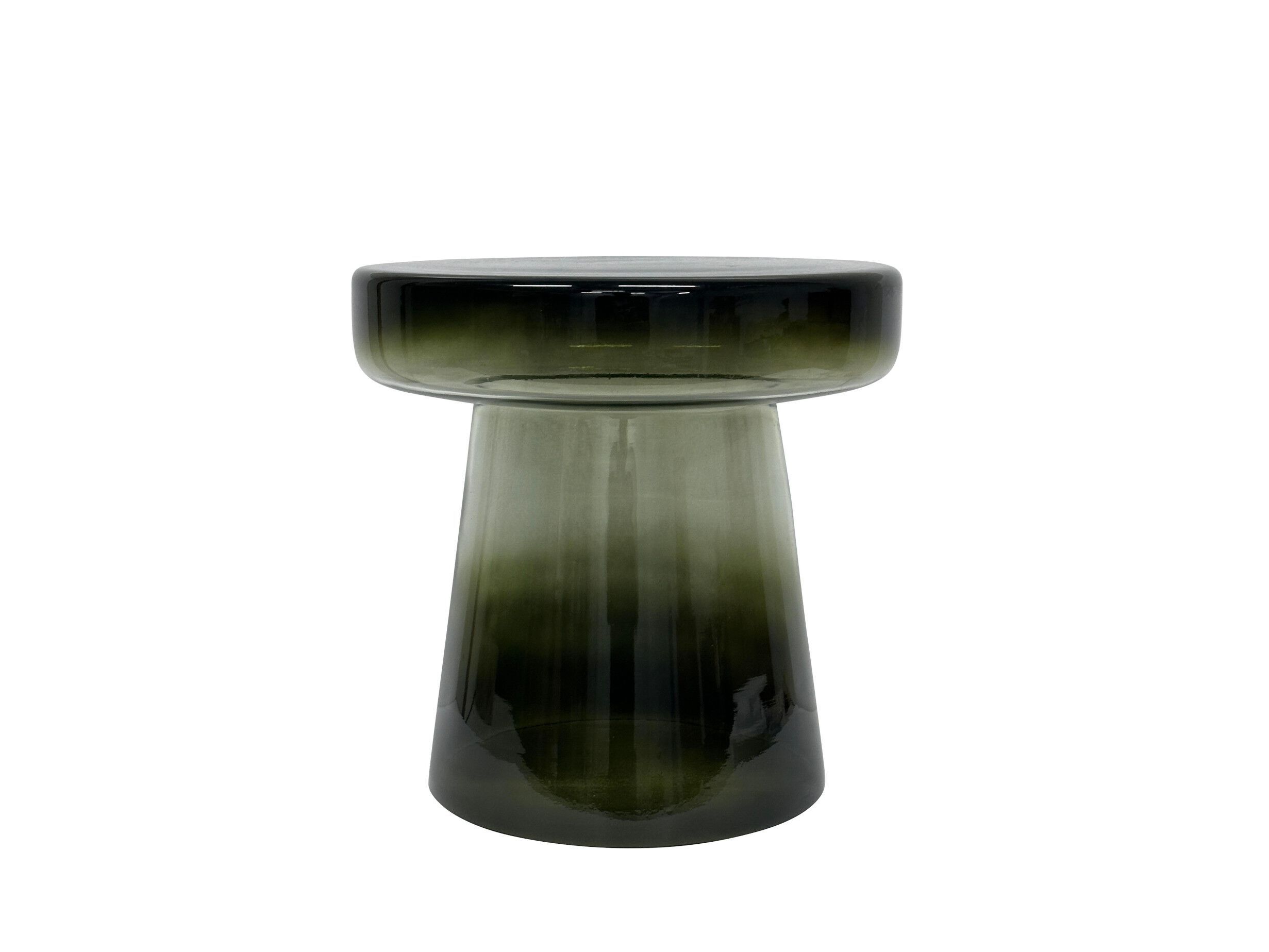 Круглый стеклянный журнальный столик BIZZOTTO FAZAL ARCH-00136608 - Вид №1