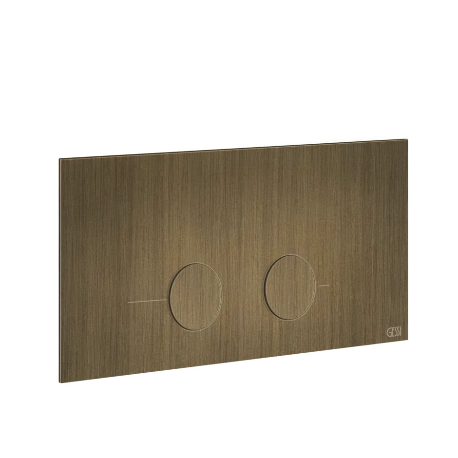 Запорная пластина 54621 713 Gessi Inverso СТАРИННАЯ ЛАТУНЬ 54621713