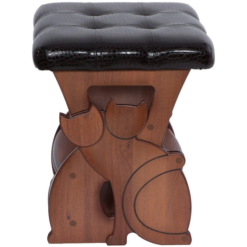 11179 Табурет Марта 3 Шоколад Рептилия BOGACHO  - Вид №10