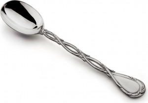 10565275 Puiforcat Ложка для салата сервировочная 25см "Роял" (серебро 925 пробы) Серебро 925